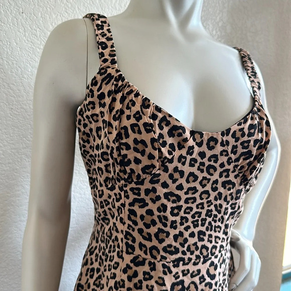 Code X Mode Leopard Print Midi Sundress - Picture 7 of 10